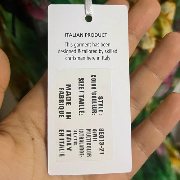 NWT LA RAGAZZE Women’s Floral Italian Silk Blend Maxi Dress - Picture 12 of 14